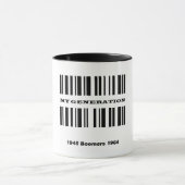 Boomer Bar Code Tasse (Zentrum)