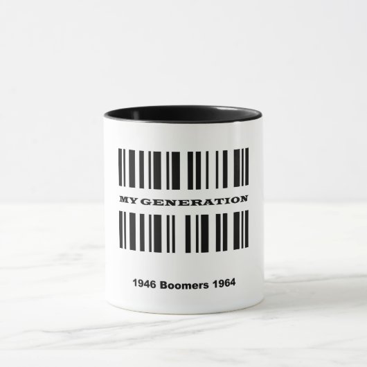 Boomer Bar Code Tasse (Zentrum)
