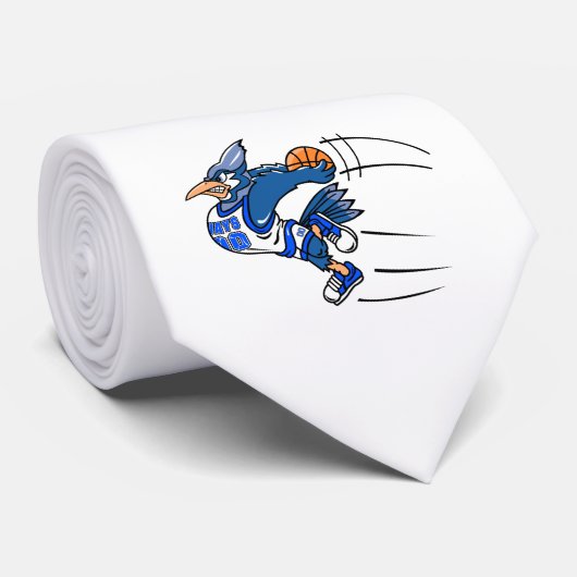 Boomer-Blau-Jay Krawatte (Gerollt)