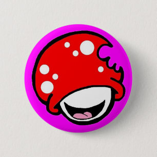Boomer-Button - helles Rosa Button