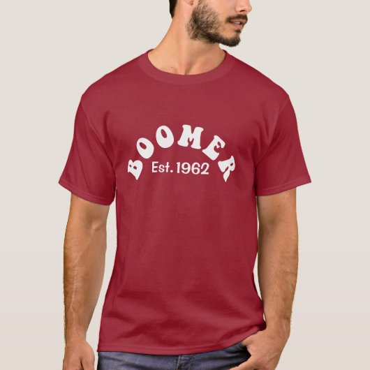 BOOMER Est. 19** T-Shirt (Vorderseite)