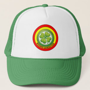 Boomer Lucky Clover Hat Truckerkappe