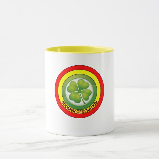 Boomer Lucky Clover Tasse (Zentrum)