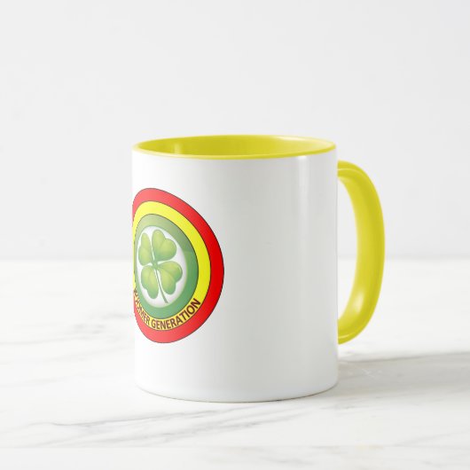 Boomer Lucky Clover Tasse (VorderseiteRechts)