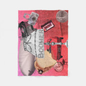 BOOMER Nostalgic Fleecedecke (Vorderseite)