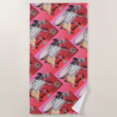 BOOMER Nostalgic Strandtuch (Vorderseite)