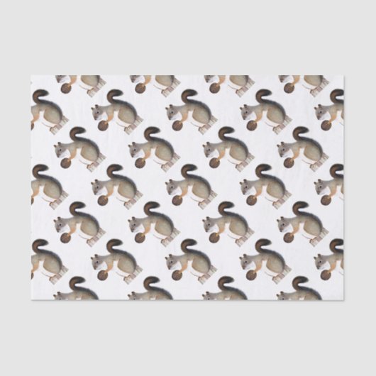 Boomer Squirrel Seidenpapier (Vorderseite)