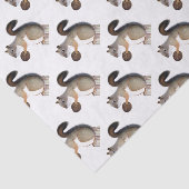 Boomer Squirrel Seidenpapier (Ausschnitt)