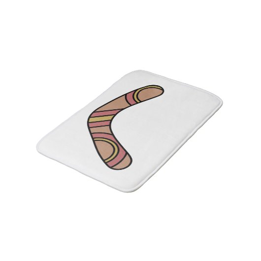 Boomerang Badematte (Schrägansicht)