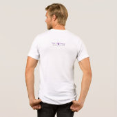 Boomerang Basic Liebe Dankbarkeit Anerkennung Tri-Blend Shirt (Rückseite voll)