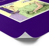 Boomerang Beziehungen Cartoon Poster (Ecke)