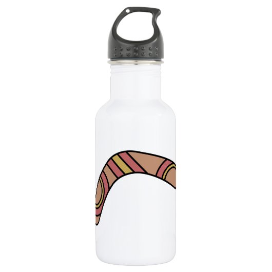 Boomerang Edelstahlflasche (Vorderseite)