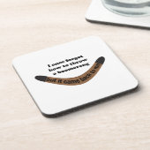 Boomerang Joke Getränkeuntersetzer (Linke Seite)