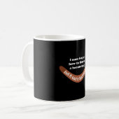 Boomerang Joke Kaffeetasse (Vorderseite Links)
