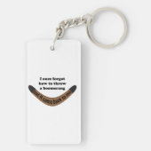 Boomerang Joke Schlüsselanhänger (Rückseite)