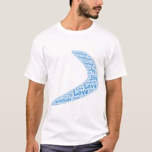Boomerang Liebe, Dankbarkeit, Freude T-Shirt
