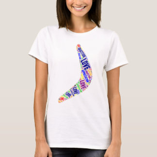 Boomerang Liebe, Dankbarkeit, Wertschätzung T-Shirt
