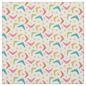 Boomerang Mitte des Jahrhunderts mit Retro-Sternex Stoff (Muster)