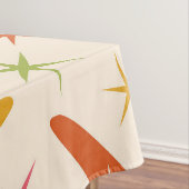 Boomerang Mitte des Jahrhunderts mit Retro-Sternex Tischdecke (Beispiel)