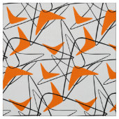 Boomerang Mitte des Jahrhunderts Stoff (Muster)