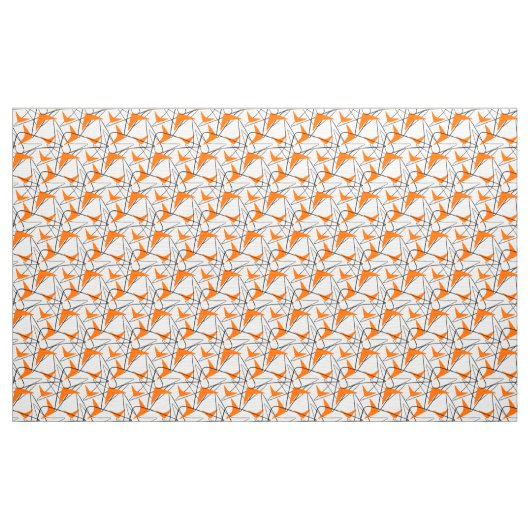 Boomerang Mitte des Jahrhunderts Stoff (Yard (91,4 cm))