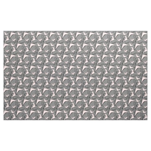 Boomerang Mitte des Jahrhunderts Stoff (Yard (91,4 cm))