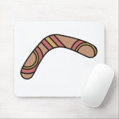 Boomerang Mousepad (Mit Mouse)