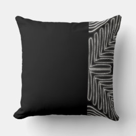 Boomerang Mudcloth Throw Kissen