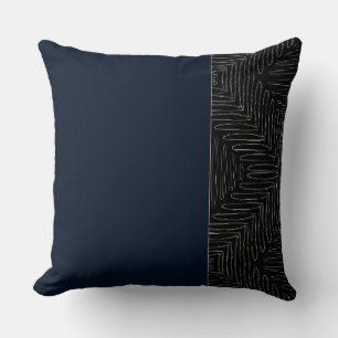 Boomerang Mudcloth Throw Kissen