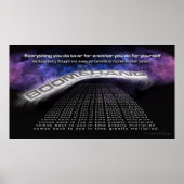 Boomerang Poster - Karma & Energy Reflection Wall (Vorne)