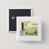 Boomerang Relagionships Funny Cartoon Geschenke &  Button (Vorne & Hinten)