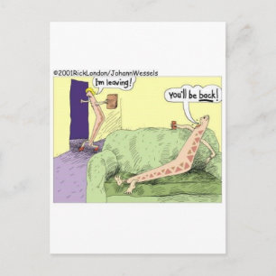 Boomerang Relagionships Funny Cartoon Geschenke &  Postkarte
