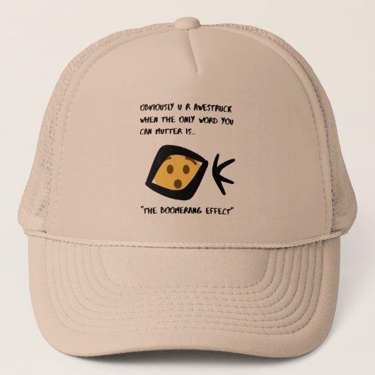 Boomeranged - OK Boomer Fun Humorvoll Truckerkappe (Vorderseite)