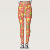 Boomerangs aus dem Mittelalter Leggings (Vorderseite)