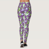 Boomerangs aus dem Mittelalter Leggings (Rückseite)