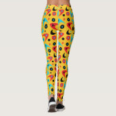 Boomerangs aus dem Mittelalter Leggings (Rückseite)