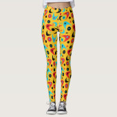 Boomerangs aus dem Mittelalter Leggings (Vorderseite)
