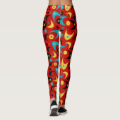 Boomerangs aus dem Mittelalter Leggings (Rückseite)