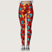 Boomerangs aus dem Mittelalter Leggings (Vorderseite)