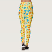Boomerangs aus dem Mittelalter Leggings (Rückseite)