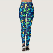 Boomerangs aus dem Mittelalter Leggings (Rückseite)