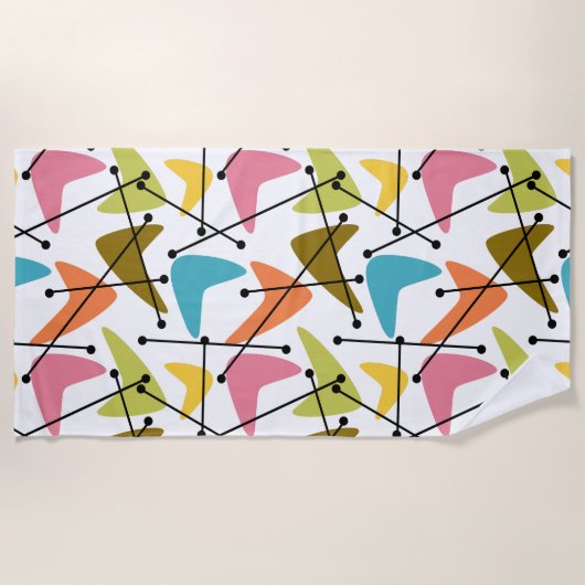 Boomerangs Strandtuch (Vorderseite)