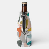 Boomerangs und Corks Flaschenkühler (Flasche Rückseite)