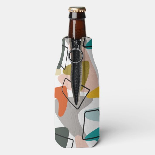 Boomerangs und Corks Flaschenkühler (Flasche Rückseite)