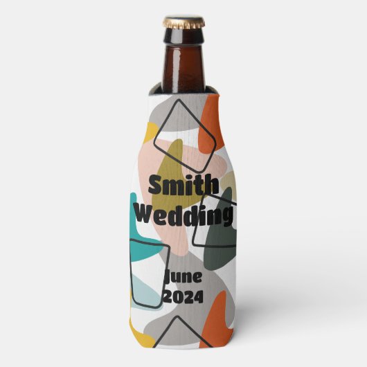 Boomerangs und Corks Flaschenkühler (Flaschenvorderseite)