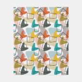 Boomerangs und Corks Fleecedecke (Vorderseite)