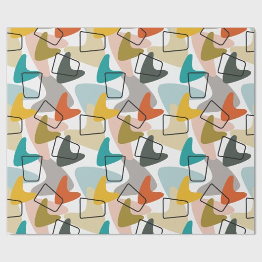 Boomerangs und Corks Geschenkpapier (Flach)