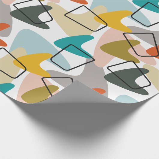 Boomerangs und Corks Geschenkpapier (Ecke)