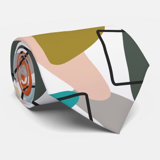 Boomerangs und Corks Krawatte (Gerollt)