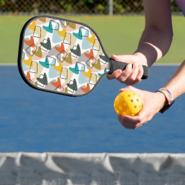 Boomerangs und Corks Pickleball Schläger